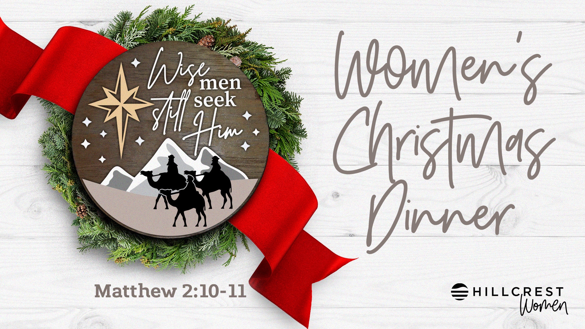 Women's Christmas Dinner